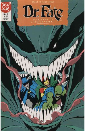 Doctor Fate (1st Series) 3 published by DC with cover art by Keith Giffen