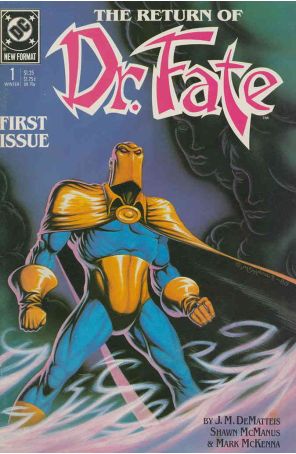 Doctor Fate (2nd Series) 1 published by DC with cover art by Shawn McManus