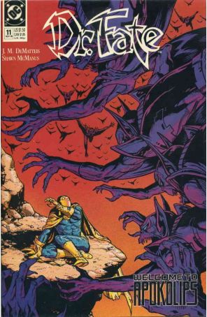 Doctor Fate (2nd Series) 11 published by DC with cover art by Shawn McManus