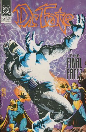 Doctor Fate (2nd Series) 12 published by DC with cover art by Shawn McManus