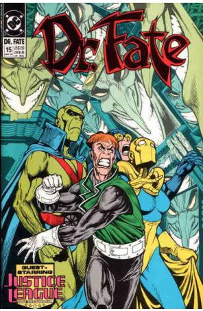 Doctor Fate (2nd Series) 15 published by DC with cover art by Shawn McManus