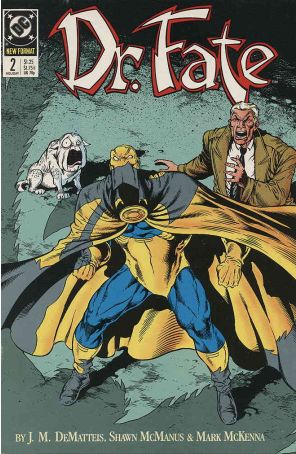 Doctor Fate (2nd Series) 2 published by DC with cover art by Shawn McManus