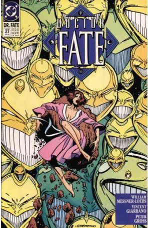 Doctor Fate (2nd Series) 27 published by DC with cover art by Vince Giarrano