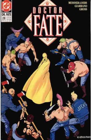 Doctor Fate (2nd Series) 28 published by DC with cover art by Vince Giarrano