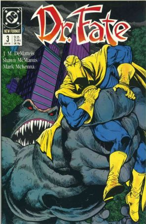 Doctor Fate (2nd Series) 3 published by DC with cover art by Shawn McManus