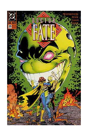 Doctor Fate (2nd Series) 35 published by DC with cover art by Scot Eaton