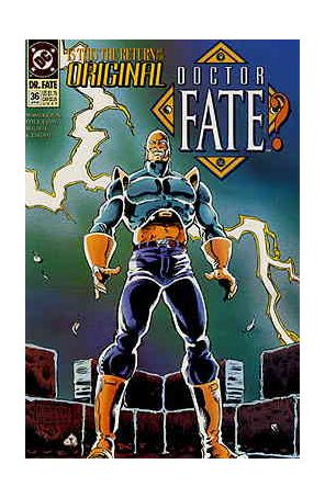 Doctor Fate (2nd Series) 36 published by DC with cover art by Scot Eaton