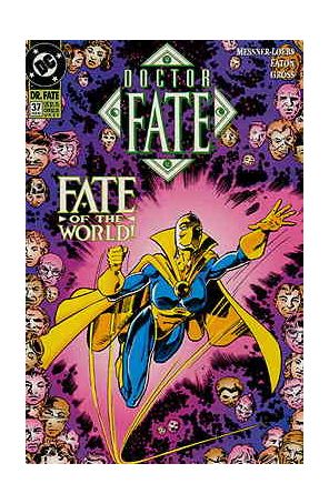 Doctor Fate (2nd Series) 37 published by DC with cover art by Scot Eaton