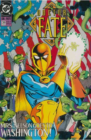Doctor Fate (2nd Series) 39 published by DC with cover art by Peter Gross