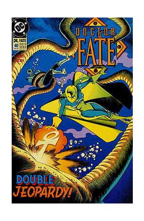 Doctor Fate (2nd Series) 40 published by DC with cover art by Peter Gross
