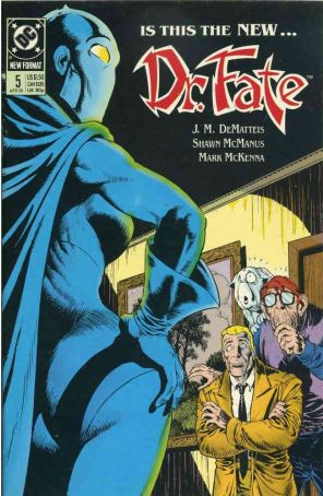 Doctor Fate (2nd Series) 5 published by DC with cover art by Shawn McManus