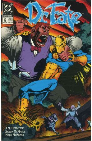 Doctor Fate (2nd Series) 6 published by DC with cover art by Shawn McManus