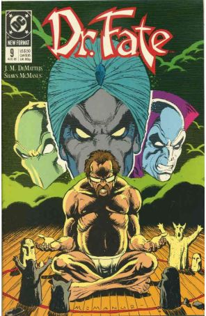 Doctor Fate (2nd Series) 9 published by DC with cover art by Shawn McManus