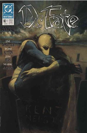 Doctor Fate (2nd Series) Annual 1 published by DC with cover art by Kent Williams