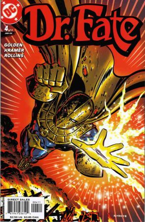 Doctor Fate (3rd Series) 4 published by DC with cover art by Paul Rivoche