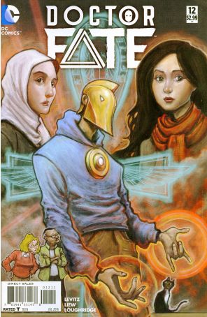 Doctor Fate (4th Series) 12 published by DC with cover art by Sonny Liew