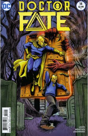 Doctor Fate (4th Series) 14 published by DC with cover art by Ibrahim Moustafa