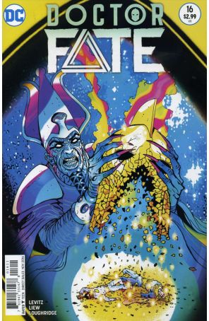 Doctor Fate (4th Series) 16 published by DC with cover art by Brendan Mccarthy