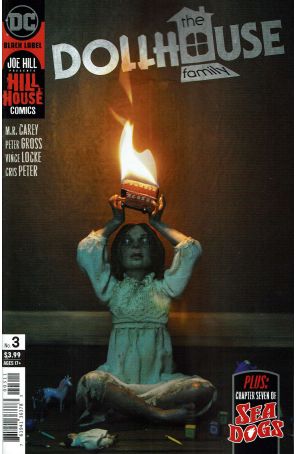 The Dollhouse Family 3 published by DC with cover art by Jessica Dalva