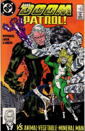Doom Patrol (2nd Series) 15 published by DC with cover art by Erik Larsen