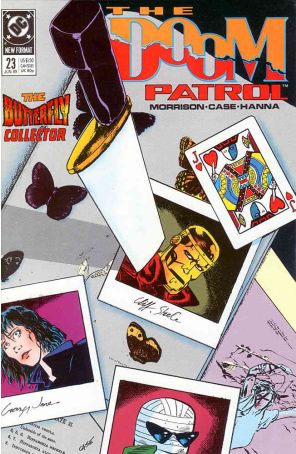 Doom Patrol (2nd Series) 23 published by DC with cover art by Richard Case