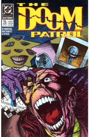 Doom Patrol (2nd Series) 25 published by DC with cover art by Richard Case