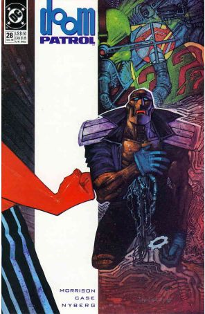 Doom Patrol (2nd Series) 28 published by DC with cover art by Simon Bisley