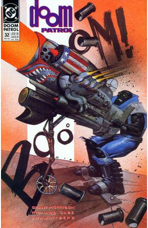 Doom Patrol (2nd Series) 32 published by DC with cover art by Simon Bisley