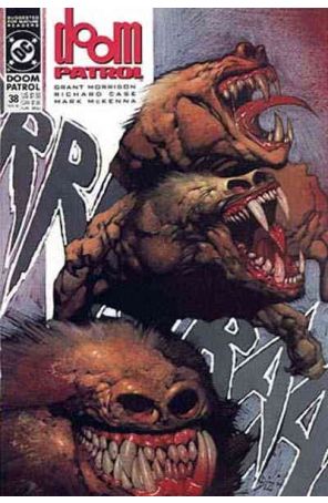 Doom Patrol (2nd Series) 38 published by DC with cover art by Simon Bisley