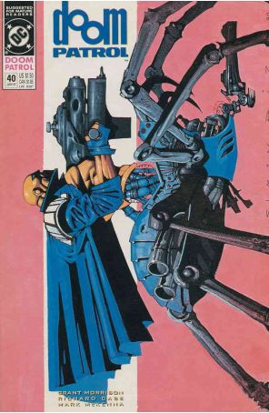 Doom Patrol (2nd Series) 40 published by DC with cover art by Simon Bisley