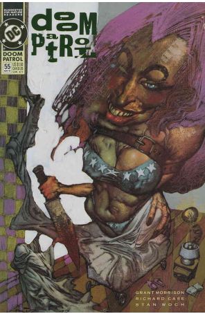 Doom Patrol (2nd Series) 55 published by DC with cover art by Simon Bisley