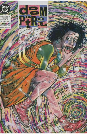 Doom Patrol (2nd Series) 60 published by DC with cover art by Jamie Hewlett