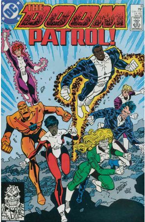 Doom Patrol (2nd Series) 8 published by DC with cover art by Erik Larsen