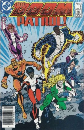 Doom Patrol (2nd Series, Canadian Edition) 8 published by DC with cover art by Erik Larsen