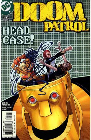 Doom Patrol (3rd series) 15 published by DC with cover art by Tan Eng Huat