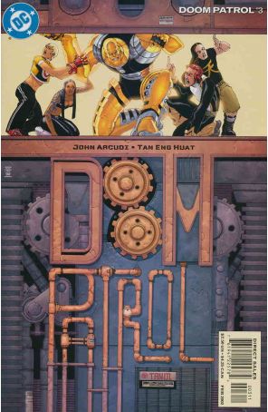Doom Patrol (3rd series) 3 published by DC with cover art by Tan Eng Huat