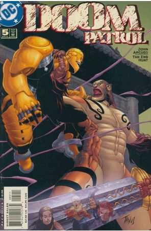 Doom Patrol (3rd series) 5 published by DC with cover art by Tan Eng Huat