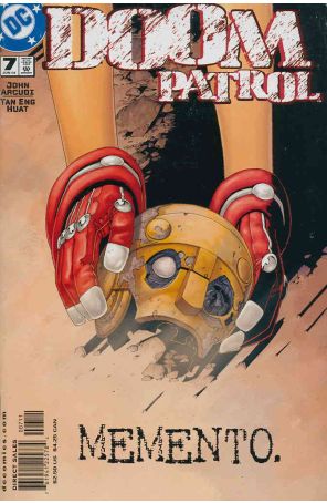 Doom Patrol (3rd series) 7 published by DC with cover art by Tan Eng Huat