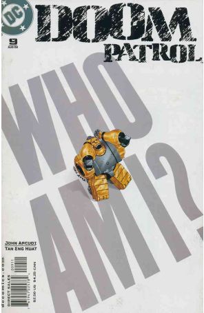 Doom Patrol (3rd series) 9 published by DC with cover art by Tan Eng Huat