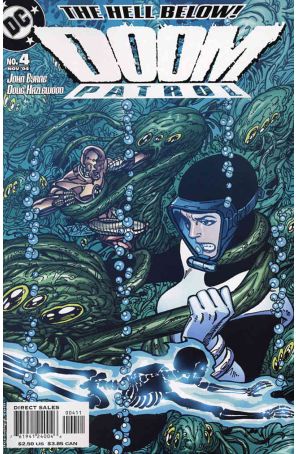 Doom Patrol (4th Series) 4 published by DC with cover art by John Byrne