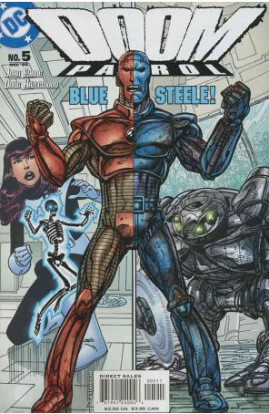 Doom Patrol (4th Series) 5 published by DC with cover art by John Byrne
