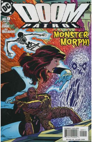 Doom Patrol (4th Series) 9 published by DC with cover art by John Byrne