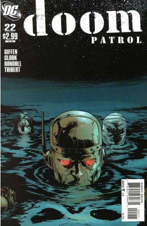 Doom Patrol (5th Series) 22 published by DC with cover art by Matthew Clark