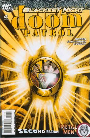 Doom Patrol (5th Series) 4 (2nd) published by DC with cover art by Justiniano and Andrew Mangum