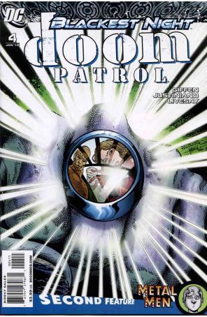 Doom Patrol (5th Series) 4 published by DC with cover art by Justiniano