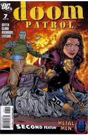 Doom Patrol (5th Series) 7 published by DC with cover art by Matthew Clark