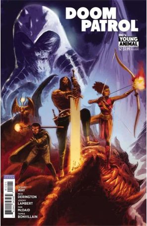 Doom Patrol (6th Series) 12A published by DC with cover art by Tom Fowler