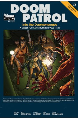 Doom Patrol (6th Series) 12 published by DC with cover art by Nick Derington