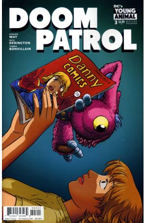 Doom Patrol (6th Series) 3 published by DC with cover art by Nick Derington