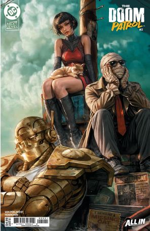 Doom Patrol (7th Series) 2B published by DC with cover art by Kyuyong Eom